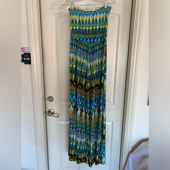 Strapless jumpsuit NWT multicolor - Picture 8 of 9